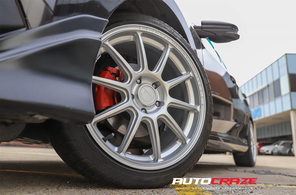 HONDA CIVIC 5 STUD MR140 HYPER SILVER